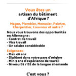 Artisan chez AfroTravail