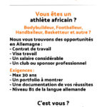 Athlète chez AfroTravail
